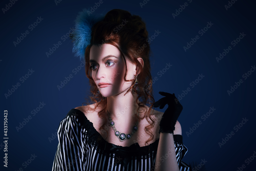 Fototapeta premium beautiful victorian lady