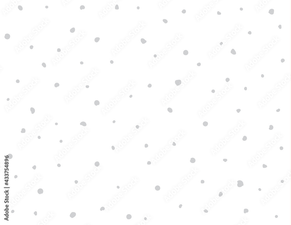 Dots seamless pattern. Vector drawing