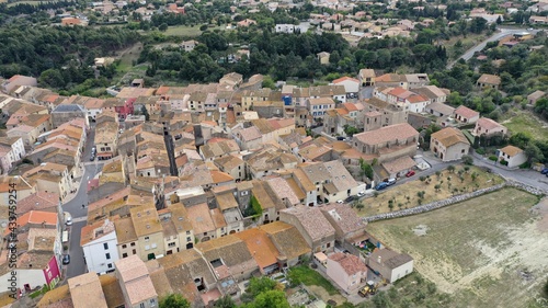 Village occitan dans le sud de la France,