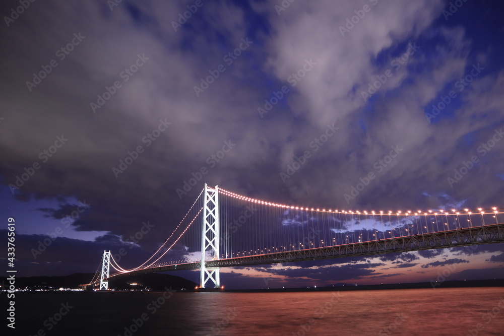 Obraz premium 明石海峡大橋