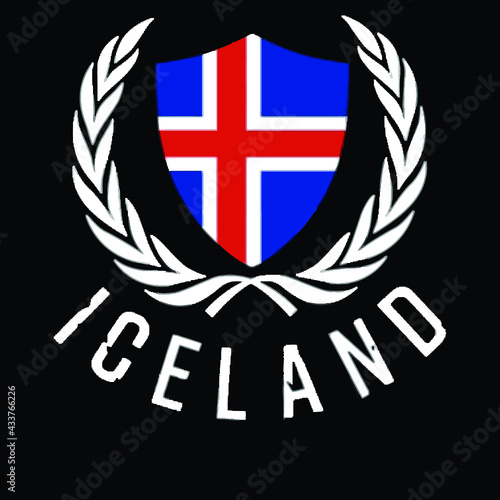 iceland womens 5050 poster design illustration vector Logo Vector Template Illustration Graphic Design design for documentation and printing