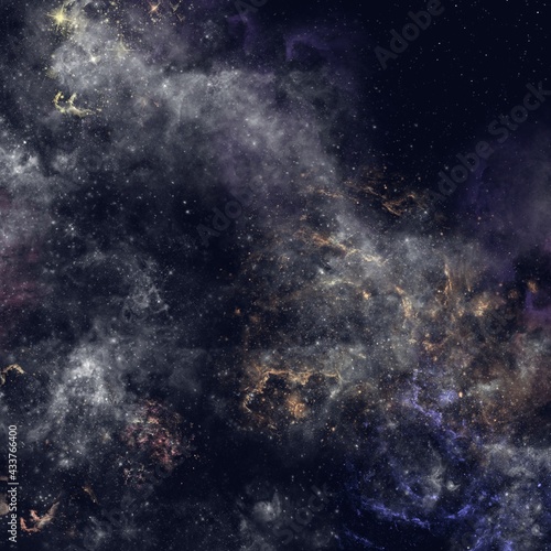 Fototapeta Naklejka Na Ścianę i Meble -  Galaxy background. Nebula in the space. Stars and milky way