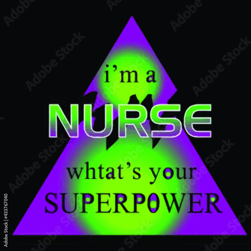 im a nurse whats your superpower t shirt womens Logo Vector Template Illustration Graphic Design design for documentation and printing