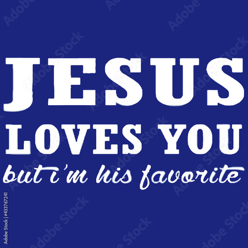 im jesus favorite   poster design illustration vector Logo Vector Template Illustration Graphic Design design for documentation and printing