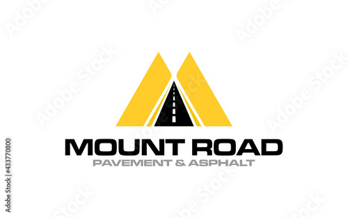 Illustration graphic vector of Asphalt repair, roadwork, pavement logo design template