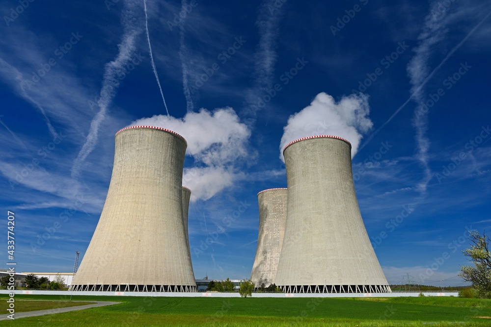 Dukovany Nuclear Power Plant - Czech Republic.