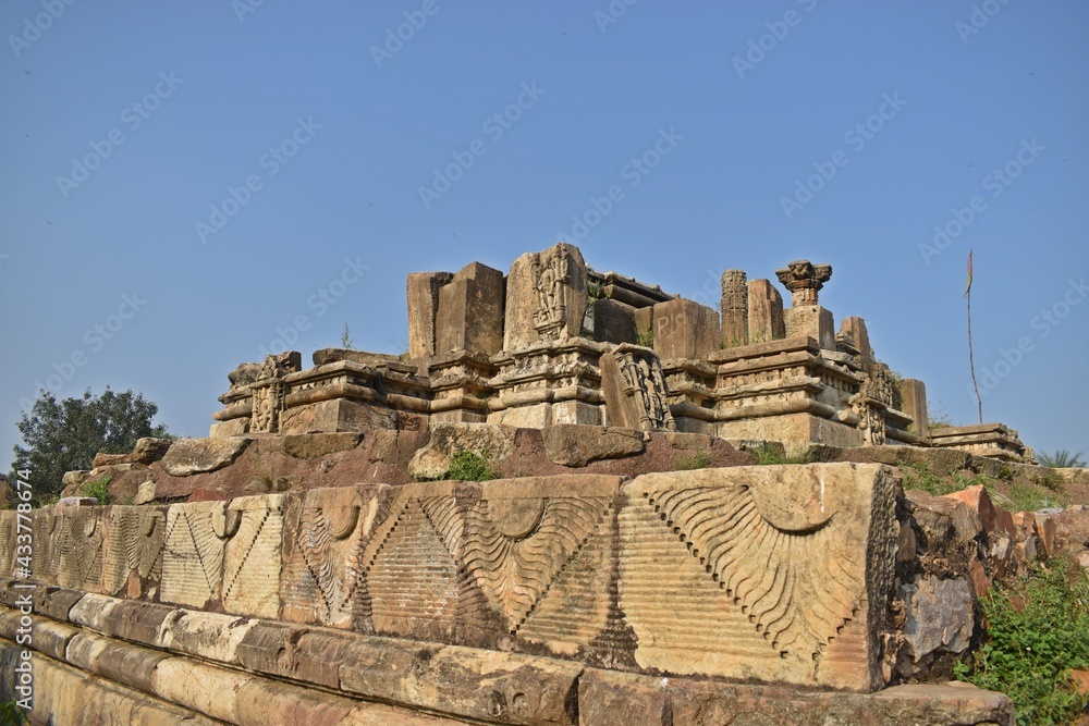 ancient hindu and jain temple remains in Alwar,rajasthan,india,asia ancient hindu and jain temple remains in Alwar,rajasthan,india,asia