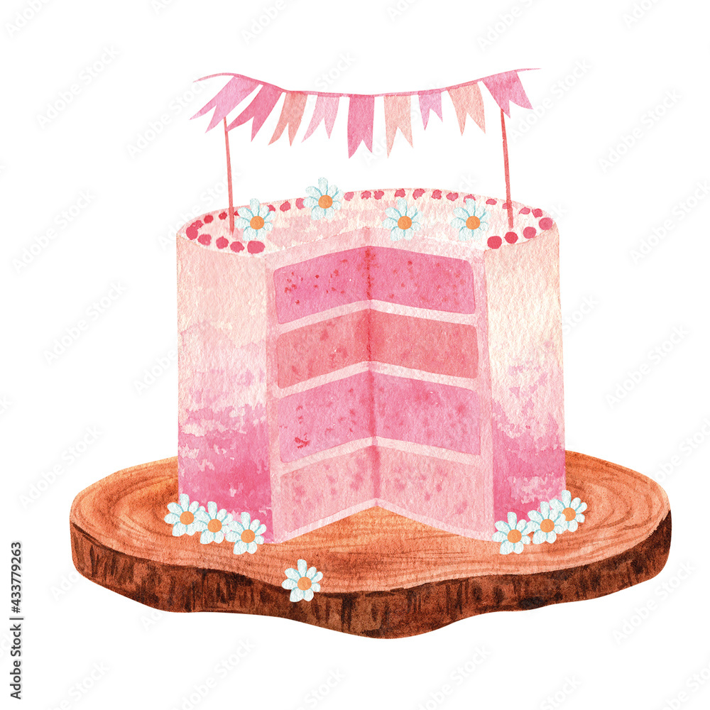 Cake pattern background, png | PNGEgg
