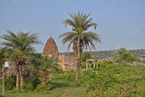 ancient hindu and jain temple remains in Alwar,rajasthan,india,asia