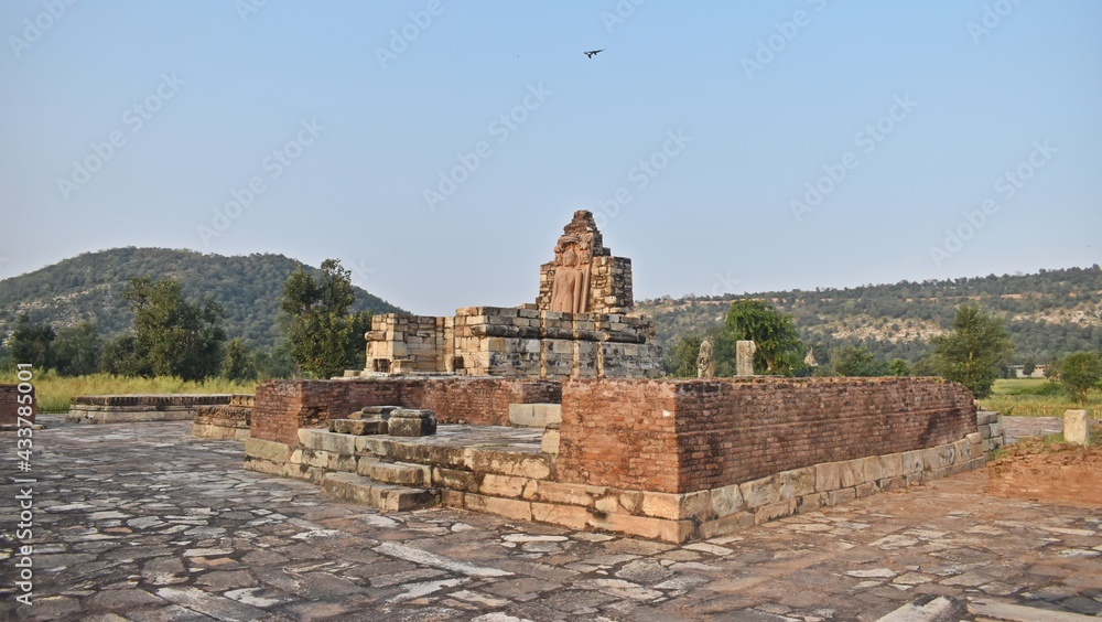 ancient hindu and jain temple remains in Alwar ,rajasthan,india,asia