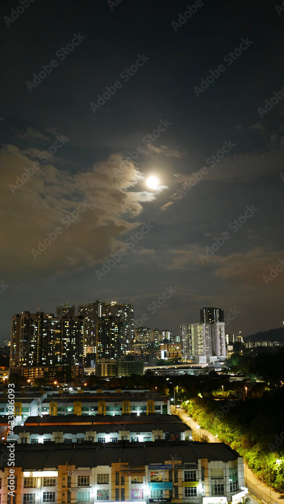 Fototapeta premium city at night