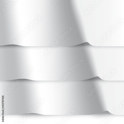 Hintergrund weiss Welle 9