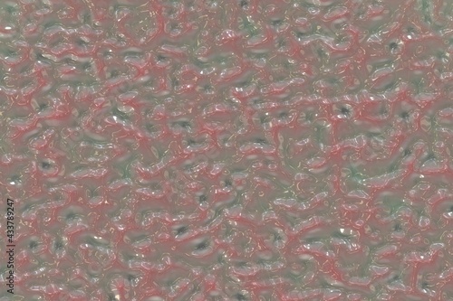 nice melting plastic digitally made background or texture illustration