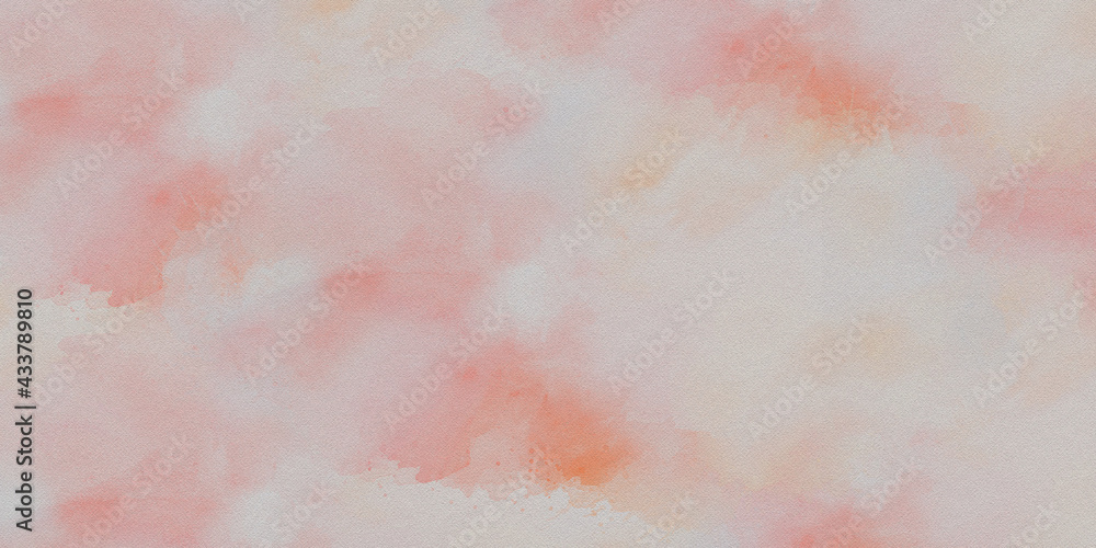 Abstract pastel watercolor with splash paint texture or grunge background design