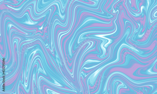 Liquify effect background light pink and blue