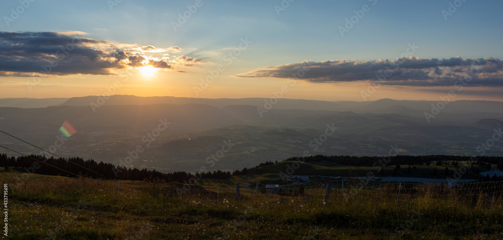 Paysage depuis le mont semnoz Paysage depuis le mont semnoz