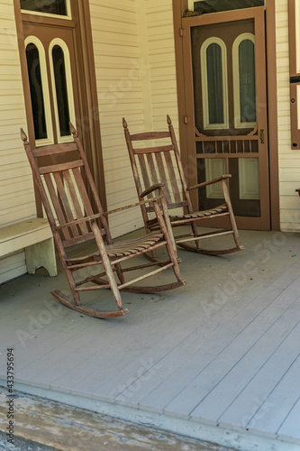 Rocking Chairs on Porch