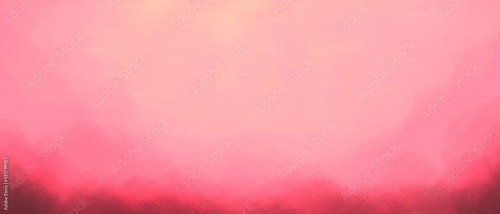 Abstract minimalist painting soft Pastel pink background
