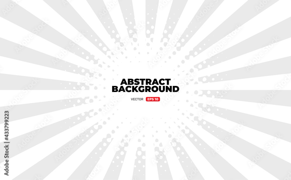 Abstract White Background Starburst Effect with Halftone. Vector Illustration EPS 10 Abstract White Background Starburst Effect with Halftone. Vector Illustration EPS 10