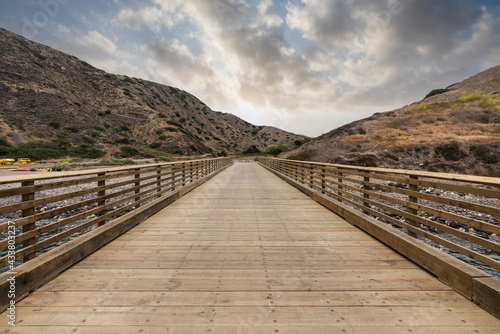 Pier at Scorpion Anchorage ...