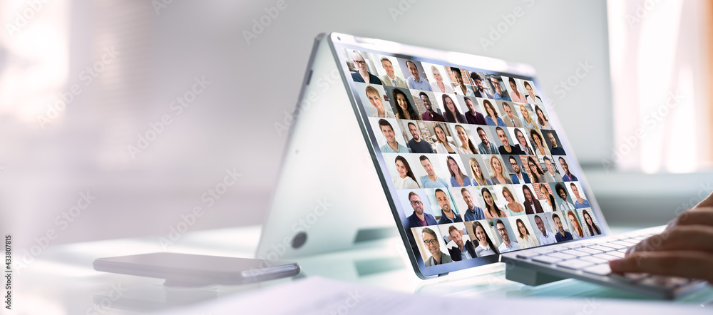 © Andrey Popov - Virtual Conference Call © Andrey Popov - Virtual Conference Call