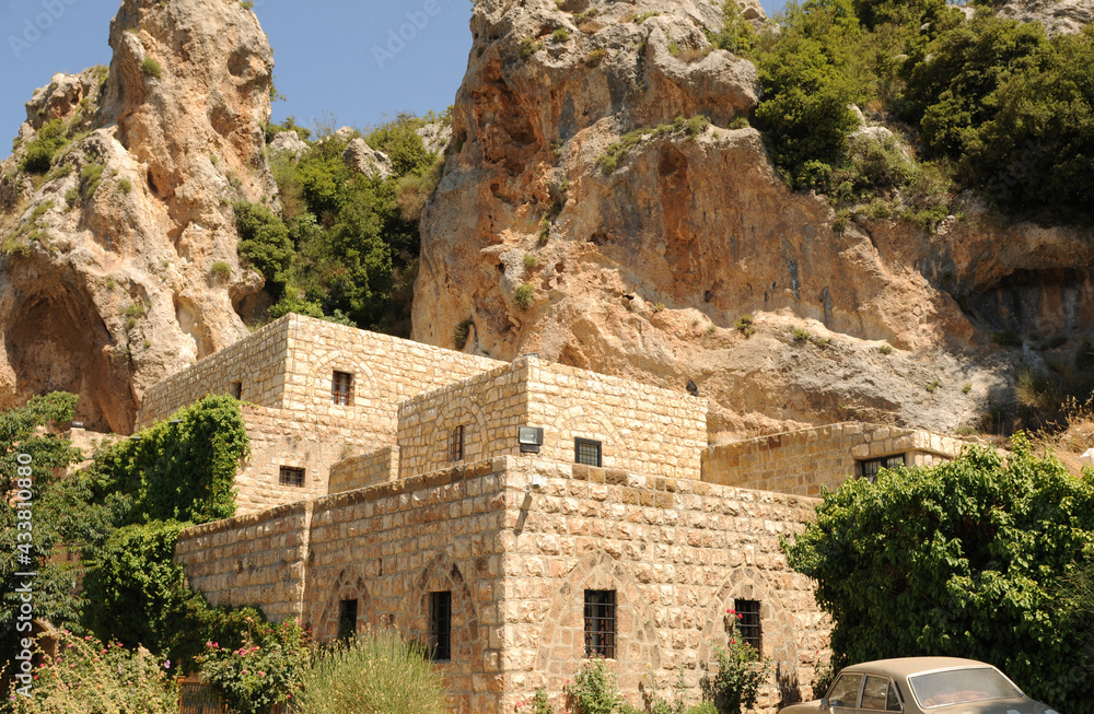 Lebanon: The Gabeh Museum near Bscharreh in the lebanese Mountains.