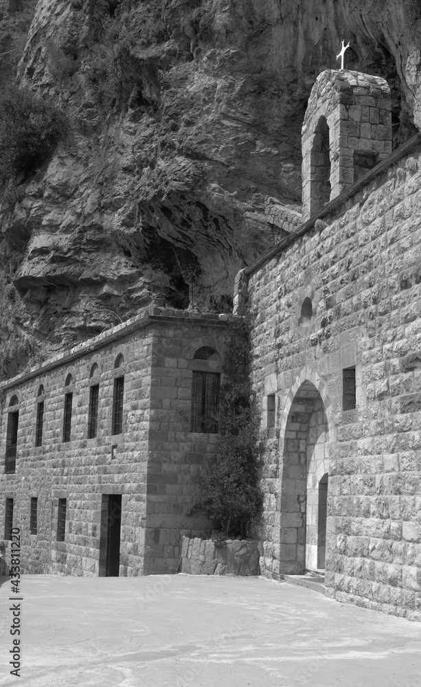 Lebanon: Antonios Tarabay Al Tannoury Monastry in the Qadisha-valley