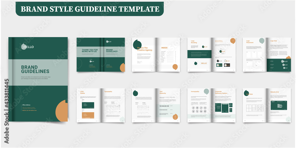 Brand Guideline Template Brand Style Guide Book Brochure Layout Brand Book Brand Manual Brand Identity Guide Brand Guideline Template Brand Style Guide Book Brochure Layout Brand Book Brand Manual Brand Identity Guide