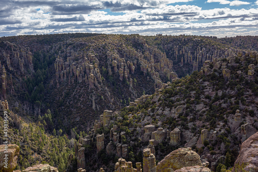 hoodoo's everywhere in this rocky landscape
