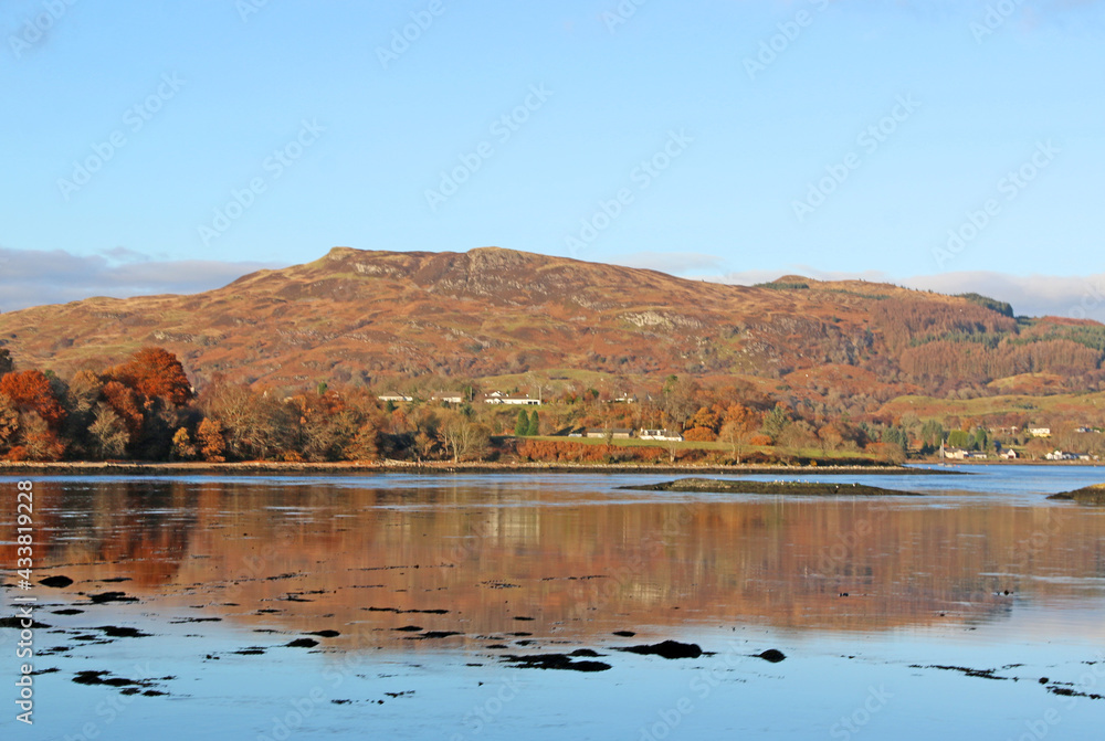 Loch Etive, Scotland, in winter	