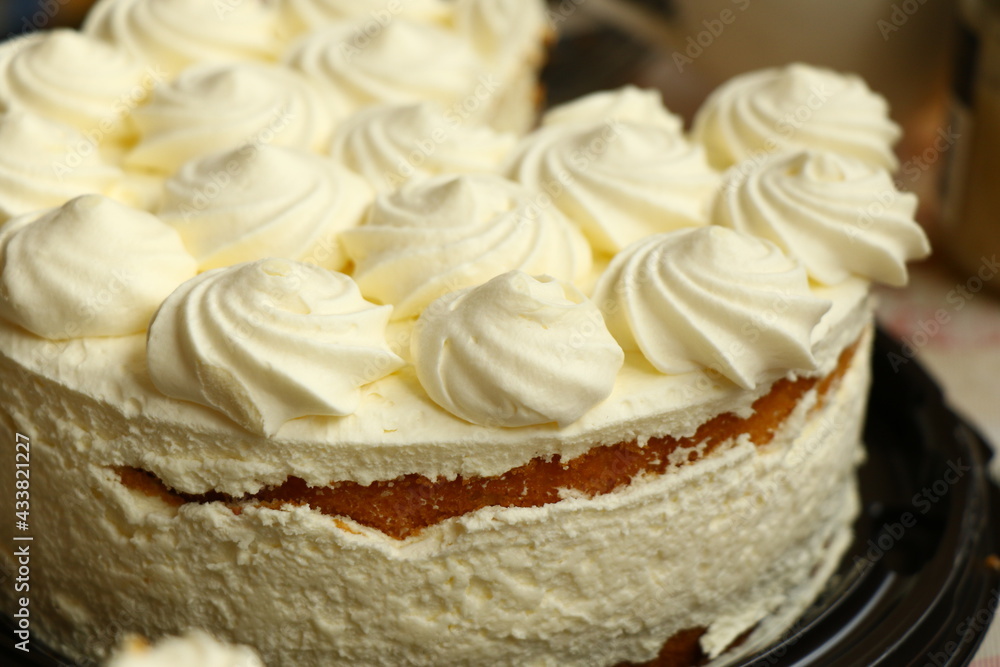 white cream cake white cream cake