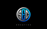 SEC Letter Initial Logo Design Template Vector Illustration