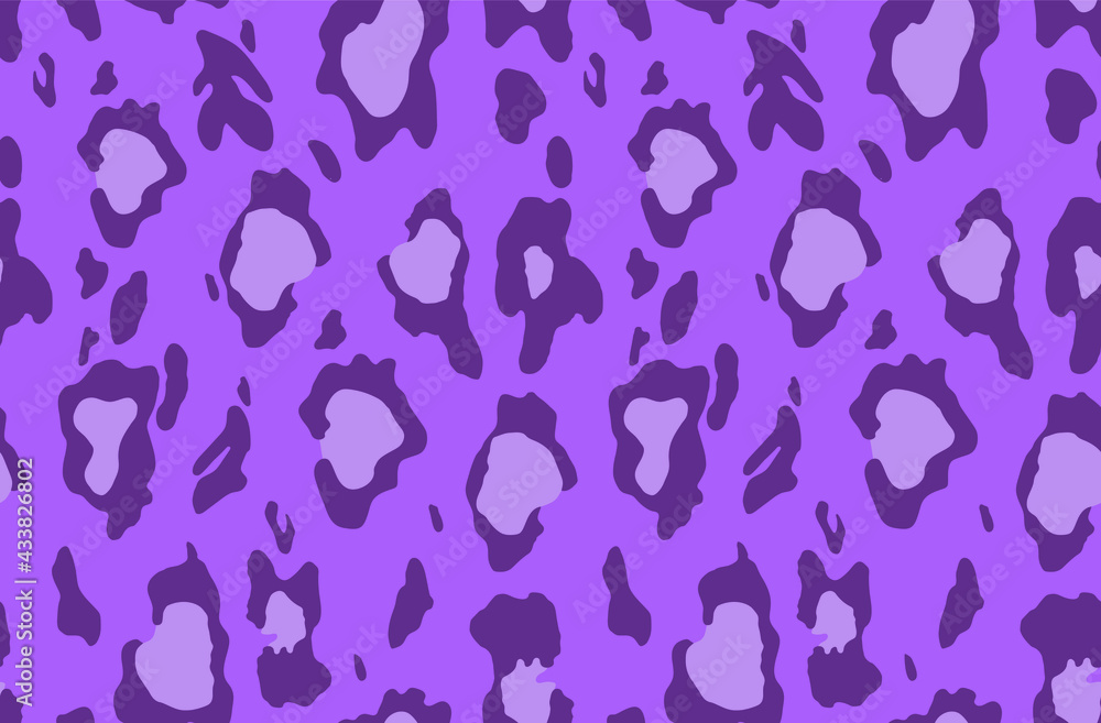 Seamless lavender leopard fur pattern Seamless lavender leopard fur pattern