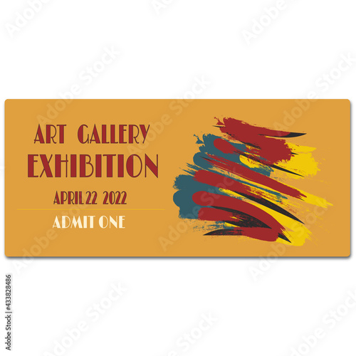 Art Gallery Exhibition Invitation 
