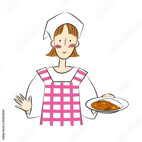 Cooking Illustration (female)