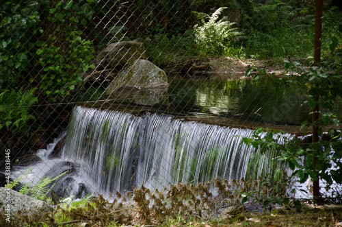 Fototapeta Naklejka Na Ścianę i Meble -  charcos de agua y rios en el valle del tietar