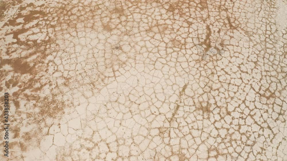 Aerial view of drought reservoir. Dry and cracked ground. Taiwan
Aerial view of drought reservoir. Dry and cracked ground. Taiwan