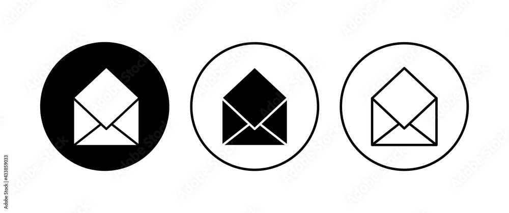Mail icon set. email icon vector. E-mail icon. Envelope illustration Mail icon set. email icon vector. E-mail icon. Envelope illustration