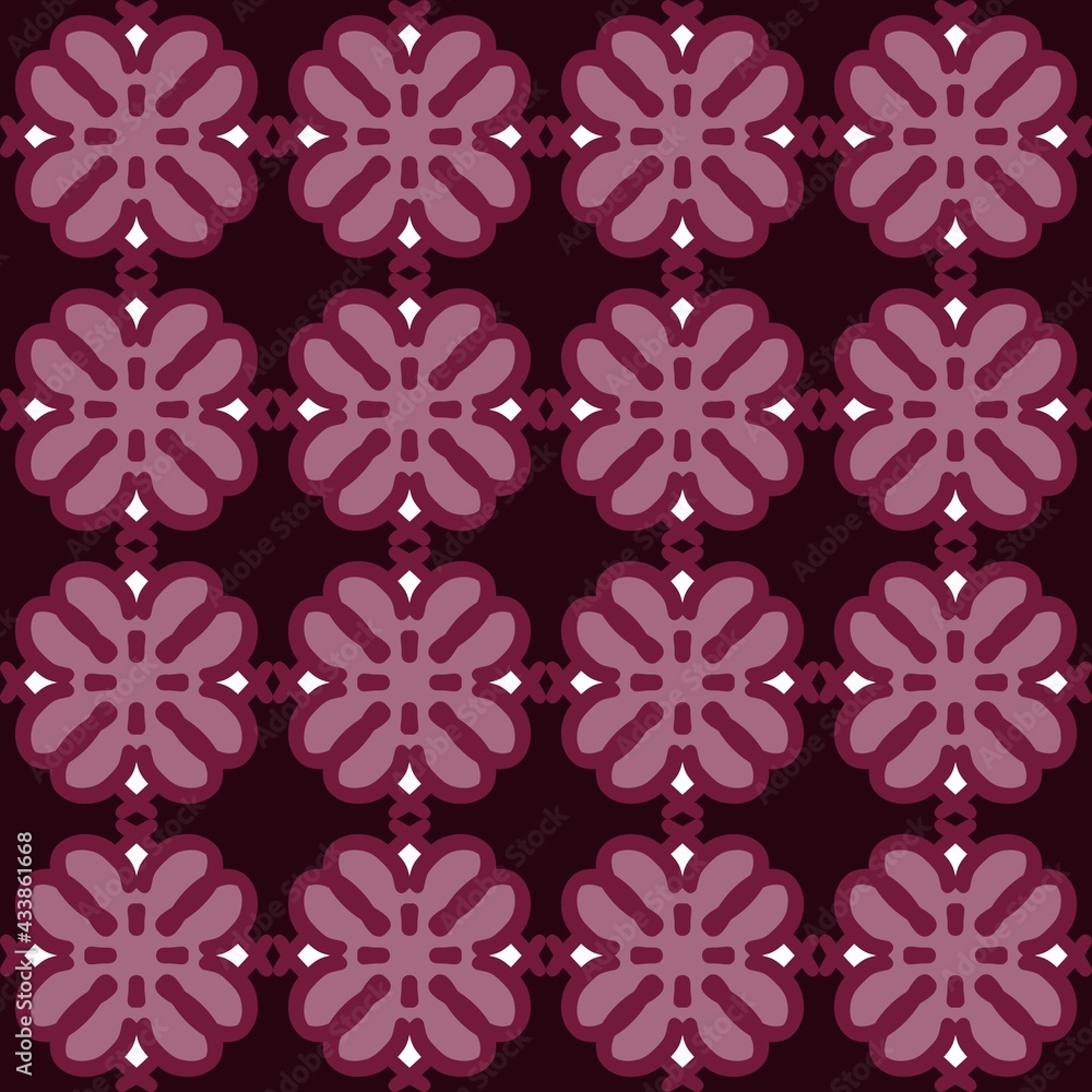 red magenta violet pink mandala art seamless pattern floral creative design background vector illustration red magenta violet pink mandala art seamless pattern floral creative design background vector illustration