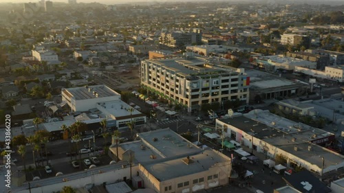 Drone video over North Park San Diego California photo