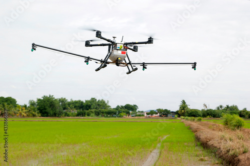 flying drone, aerial drone use for agriculture industry