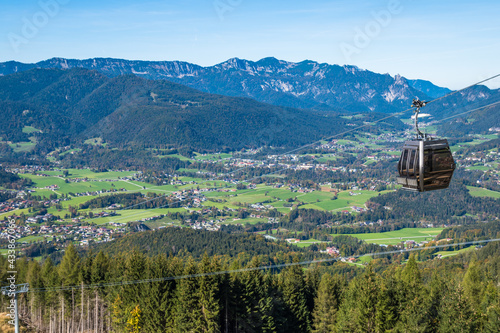 Beautiful view of Salzach Valley from Untersberg Mountain - Salzburg, Austria