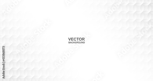 Abstract. Geometric shape white background. light and shadow . Vector.