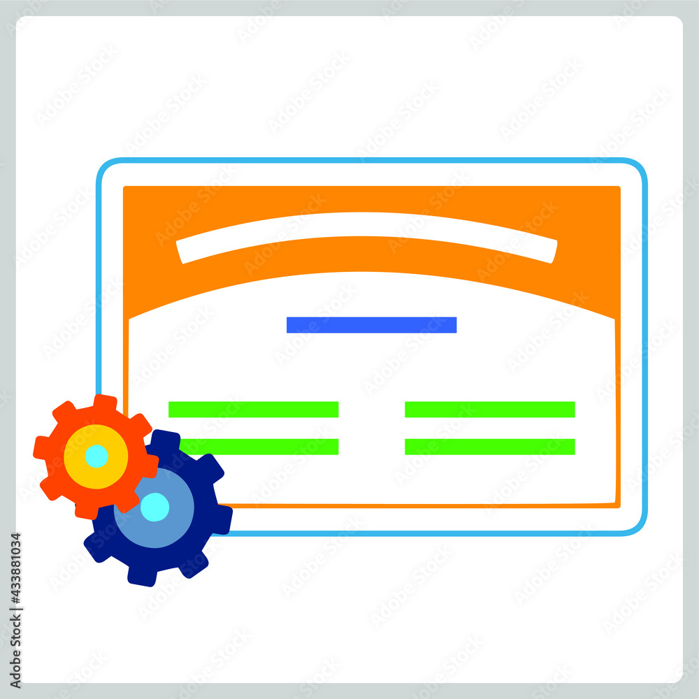 Vector illustration for Social Security Number EPS10 Vector illustration for Social Security Number EPS10