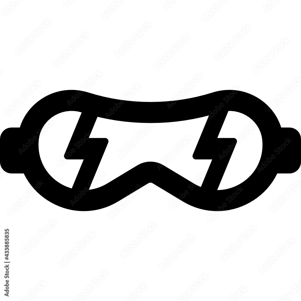 goggles icon vector goggles icon vector