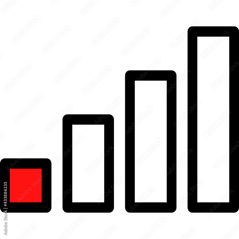 signal icon vector signal icon vector
