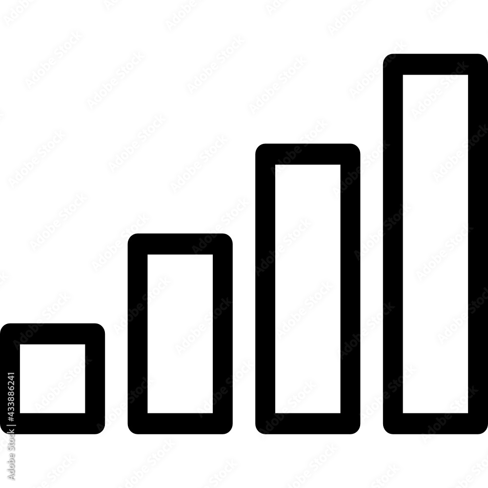 signal icon vector signal icon vector