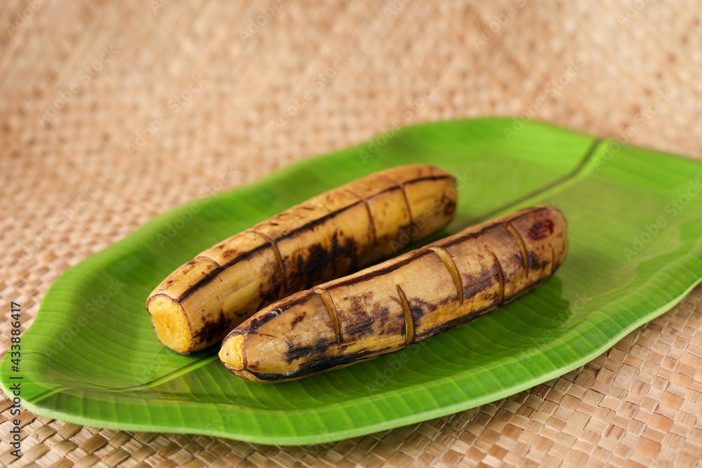 Boiled Plantains or steamed banana is a popular breakfast food of