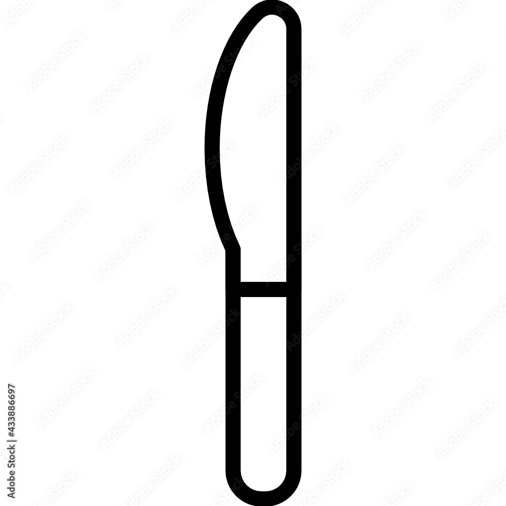 bread knife icon vector bread knife icon vector
