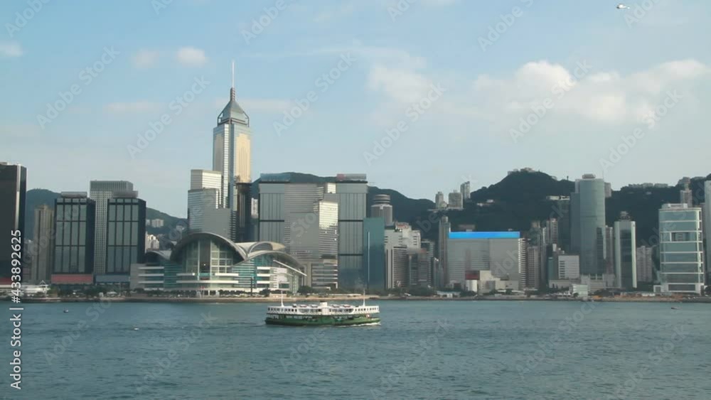 Early morning Victoria Harbour, Hong Kong. Early morning Victoria Harbour, Hong Kong.